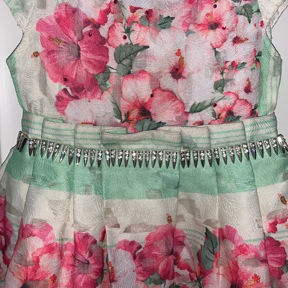 MAHEK Baby, 18-24m, Absolutely Gorgeous Dress, Floral Print, Elegant Fabric - Picture 4 of 13